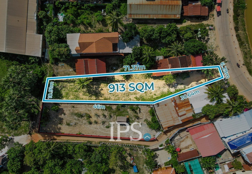 913 Sqm Land For Sale - Sangkat Siem Reap, Siem Reap