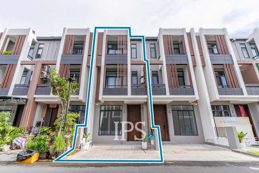 4 Bedroom Link House For Rent - The Prince One Tropica, Sen Sok, Phnom Penh