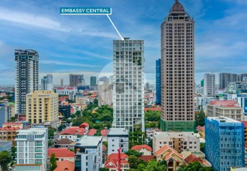 25th Floor 3 Bedroom Penthouse For Rent - Embassy Central, BKK1, Phnom Penh thumbnail