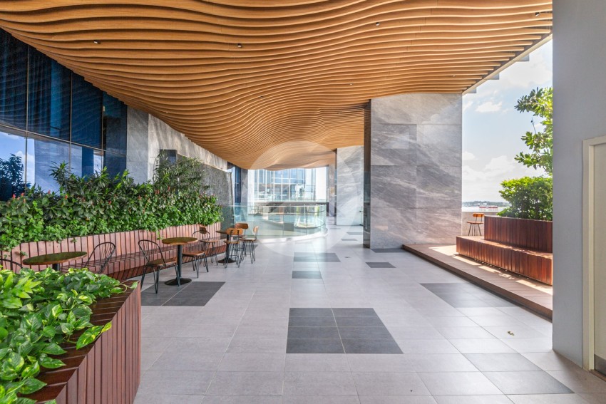 109.74 Sqm Office Space For Rent - GIA Tower, Tonle Bassac, Phnom Penh