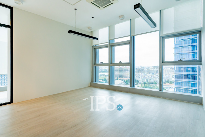 109.74 Sqm Office Space For Rent - GIA Tower, Tonle Bassac, Phnom Penh