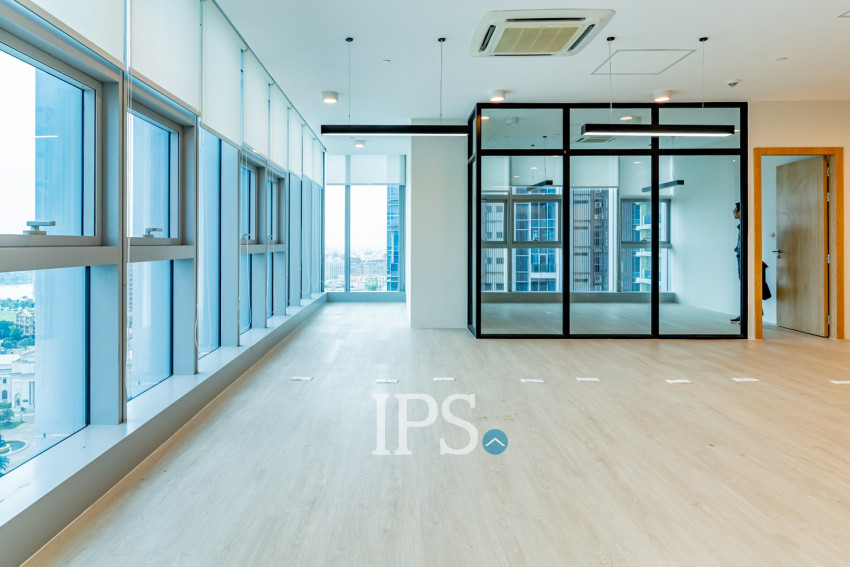 109.74 Sqm Office Space For Rent - GIA Tower, Tonle Bassac, Phnom Penh