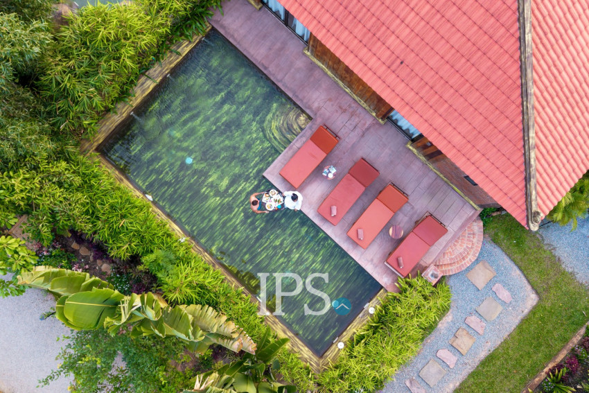 Boutique Resort with 19 Villas and Restaurant For Rent - Sala Kamreuk, Siem Reap