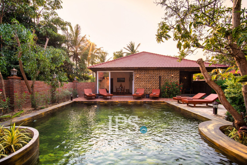 Boutique Resort with 19 Villas and Restaurant For Rent - Sala Kamreuk, Siem Reap