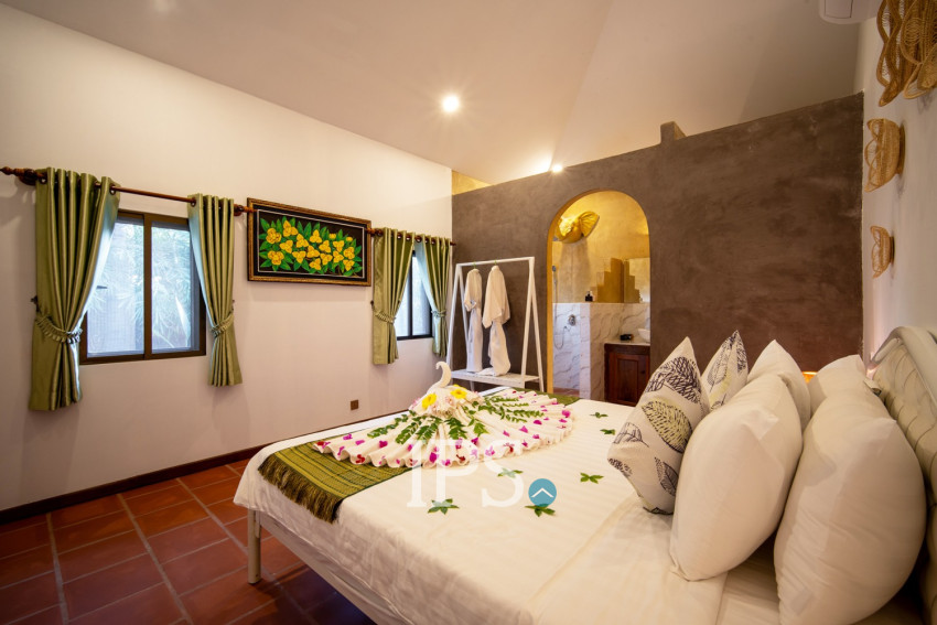 Boutique Resort with 19 Villas and Restaurant For Rent - Sala Kamreuk, Siem Reap