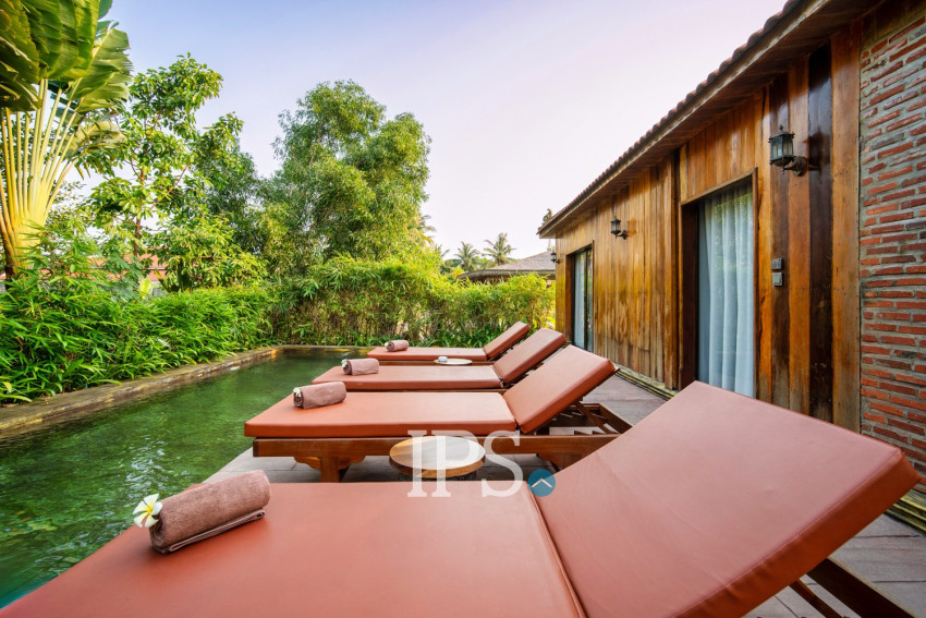 Boutique Resort with 19 Villas and Restaurant For Rent - Sala Kamreuk, Siem Reap