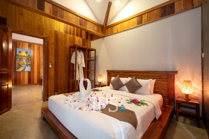 Boutique Resort with 19 Villas and Restaurant For Rent - Sala Kamreuk, Siem Reap