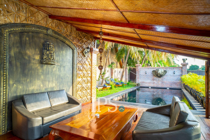 Resort with 11 Private Villas For Rent  Sala Kamreuk, Siem Reap