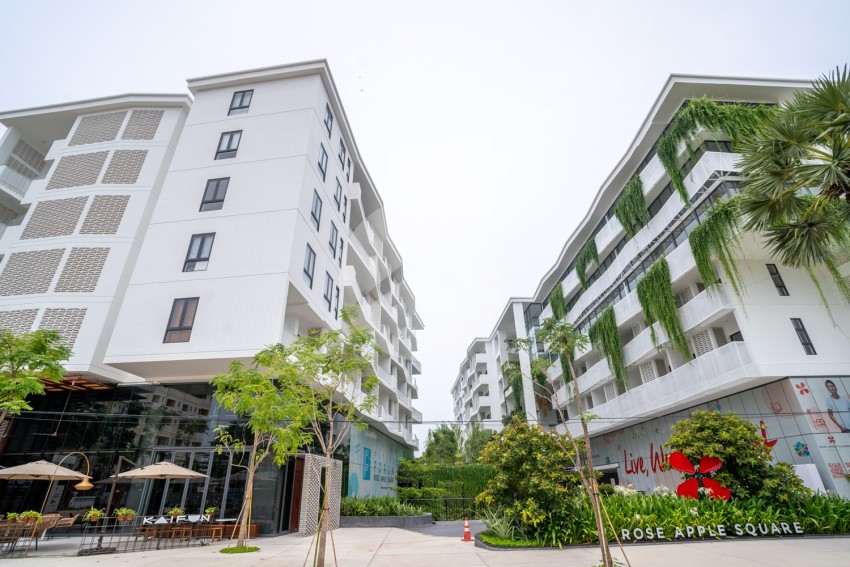 2 Bedroom Condo For Sale - Rose Apple Square, Siem Reap