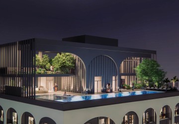 21th Floor 1 Bedroom Condo Type C1 Resale - Time Square 306, BKK1, Phnom Penh thumbnail