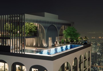 21th Floor 1 Bedroom Condo Type C1 Resale - Time Square 306, BKK1, Phnom Penh thumbnail