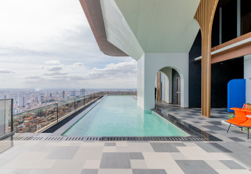 21st Floor 1 Bedroom Condo Type C1 Resale - Time Square 306, BKK1, Phnom Penh thumbnail