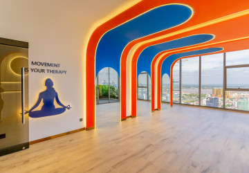 21st Floor 1 Bedroom Condo Type C1 Resale - Time Square 306, BKK1, Phnom Penh thumbnail