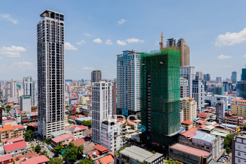21st Floor 1 Bedroom Condo Type C1 Resale - Time Square 306, BKK1, Phnom Penh