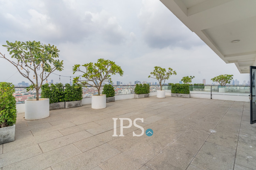 3 Bedroom Penthouse Condo For Rent - Anata, Stueng Mean Chey 1, Phnom Penh