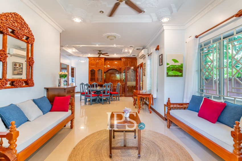 3 Bedroom Villa For Rent -Tonle Bassac, Phnom Penh
