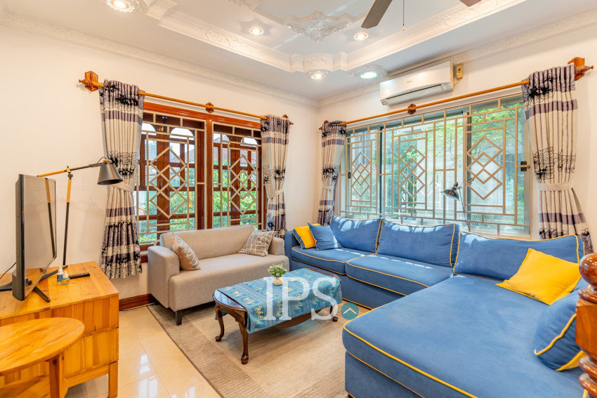 3 Bedroom Villa For Rent -Tonle Bassac, Phnom Penh