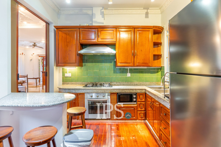 3 Bedroom Villa For Rent -Tonle Bassac, Phnom Penh