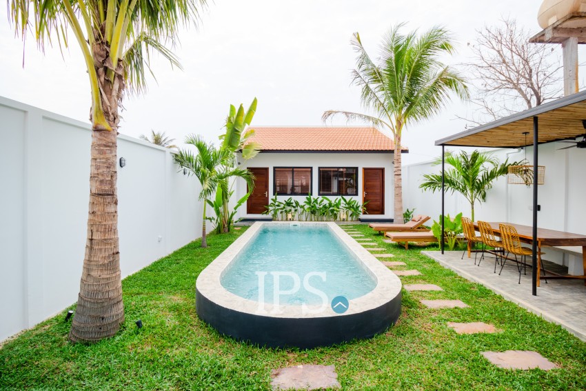 ផ្ទះវីឡា 2 បន្ទប់គេង សម្រាប់ជួល- សង្កាត់ស្វាយដង្គុំ, ក្រុងសៀមរាប