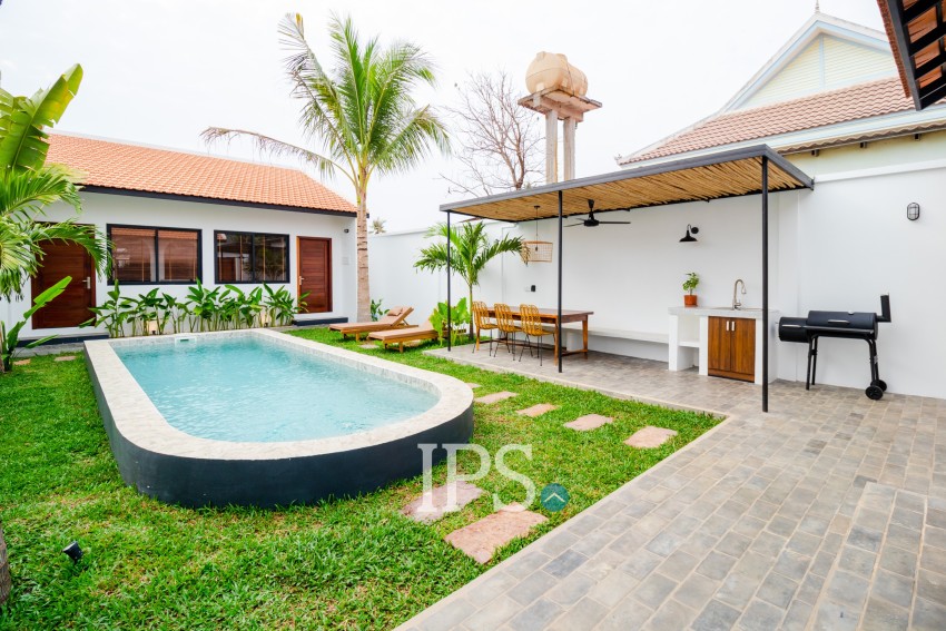 ផ្ទះវីឡា 2 បន្ទប់គេង សម្រាប់ជួល- សង្កាត់ស្វាយដង្គុំ, ក្រុងសៀមរាប