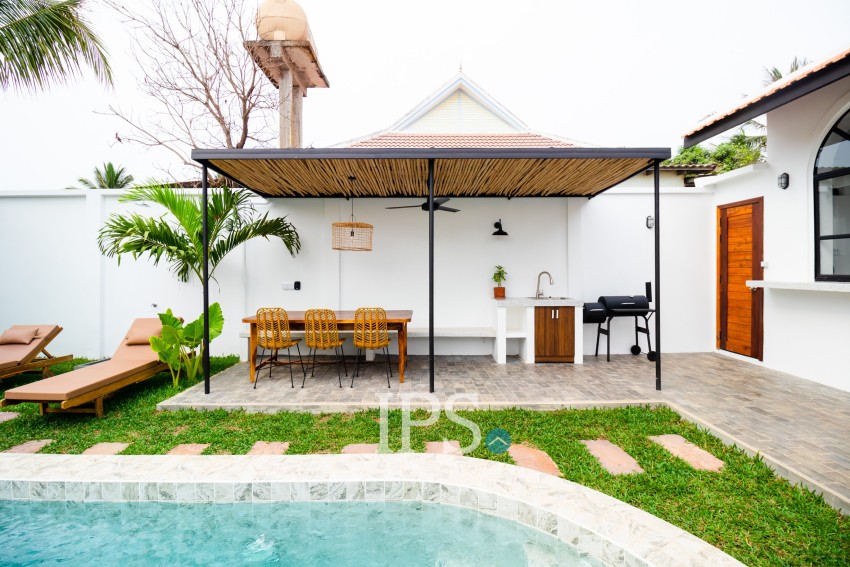 ផ្ទះវីឡា 2 បន្ទប់គេង សម្រាប់ជួល- សង្កាត់ស្វាយដង្គុំ, ក្រុងសៀមរាប