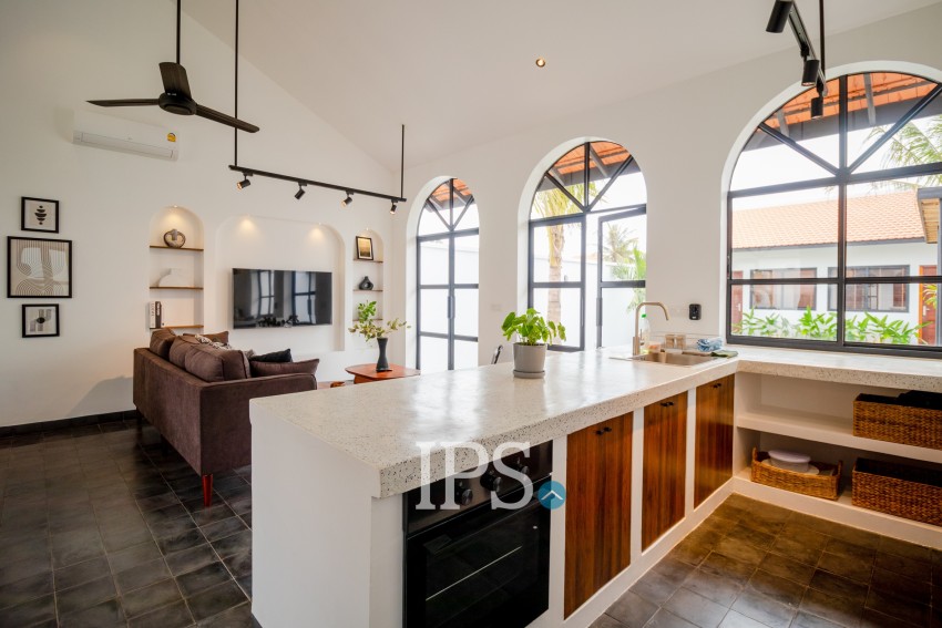 ផ្ទះវីឡា 2 បន្ទប់គេង សម្រាប់ជួល- សង្កាត់ស្វាយដង្គុំ, ក្រុងសៀមរាប