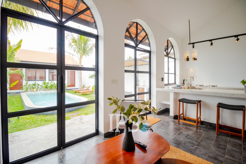 ផ្ទះវីឡា 2 បន្ទប់គេង សម្រាប់ជួល- សង្កាត់ស្វាយដង្គុំ, ក្រុងសៀមរាប