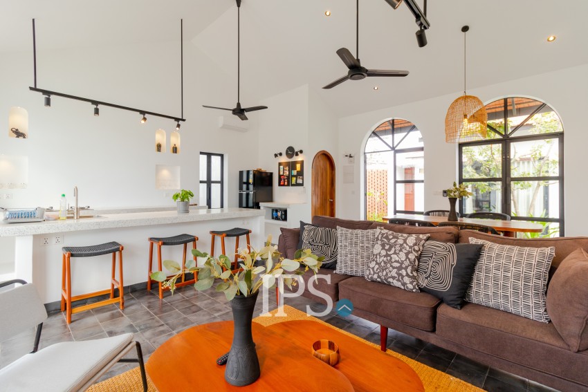 ផ្ទះវីឡា 2 បន្ទប់គេង សម្រាប់ជួល- សង្កាត់ស្វាយដង្គុំ, ក្រុងសៀមរាប