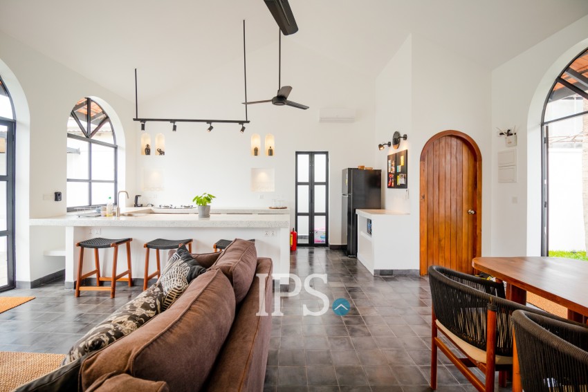 ផ្ទះវីឡា 2 បន្ទប់គេង សម្រាប់ជួល- សង្កាត់ស្វាយដង្គុំ, ក្រុងសៀមរាប