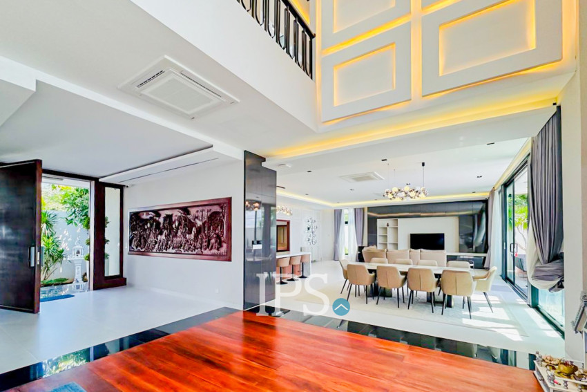5 Bedroom Luxury Villa For Sale - Along Mekong River, Chroy Changvar, Phnom Penh
