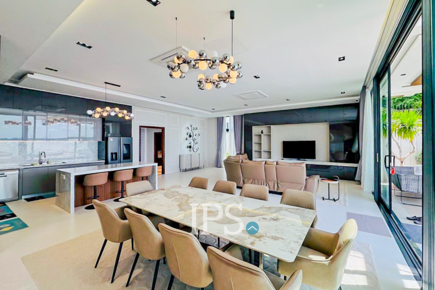 5 Bedroom Luxury Villa For Sale - Along Mekong River, Chroy Changvar, Phnom Penh
