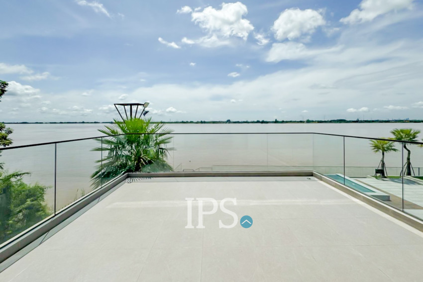 5 Bedroom Luxury Villa For Sale - Along Mekong River, Chroy Changvar, Phnom Penh