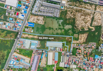 41,099 Commercial Land For Rent - Chaom Chau 1, Phnom Penh thumbnail