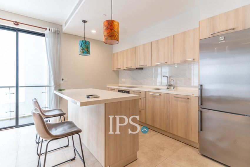 2nd Floor 2 Bedroom Condo For Sale - Embassy Residences, Tonle Bassac, Phnom Penh