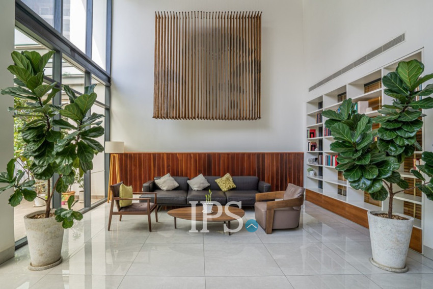 2nd Floor 2 Bedroom Condo For Sale - Embassy Residences, Tonle Bassac, Phnom Penh