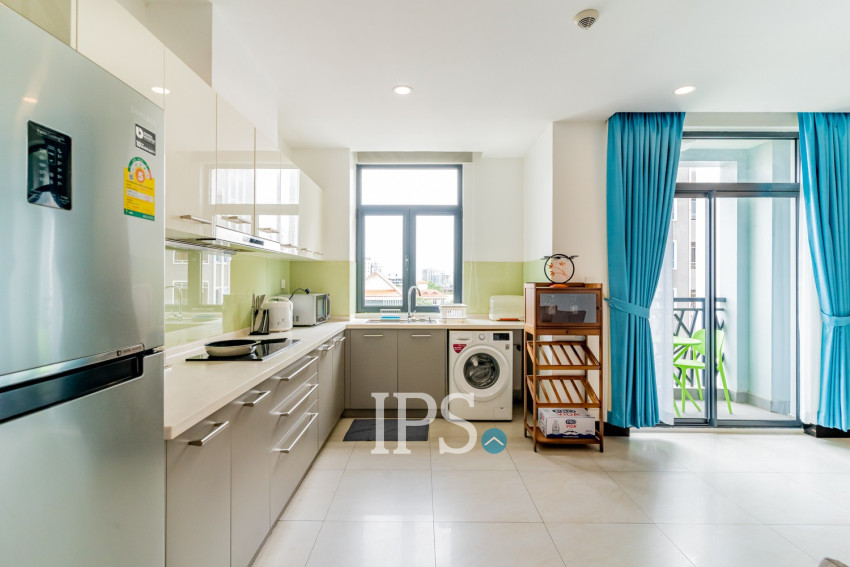 3 Bedroom Serviced Apartment For Rent - Wat Phnom, Phnom Penh