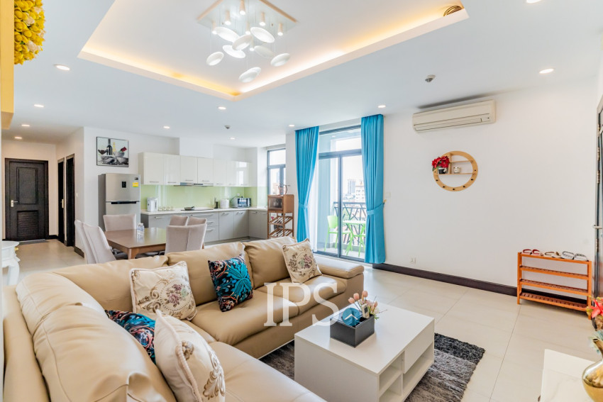 3 Bedroom Serviced Apartment For Rent - Wat Phnom, Phnom Penh