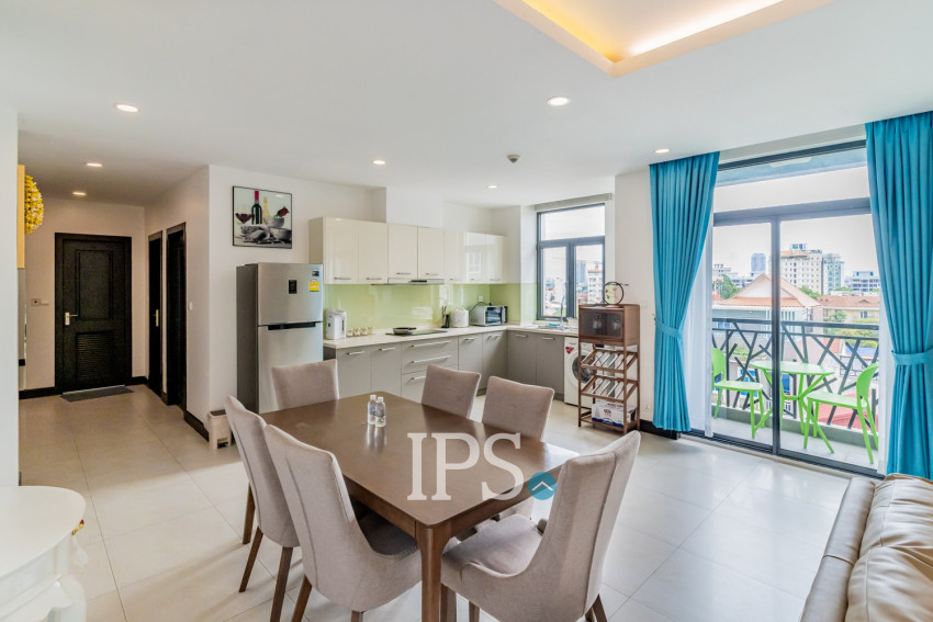 3 Bedroom Serviced Apartment For Rent - Wat Phnom, Phnom Penh