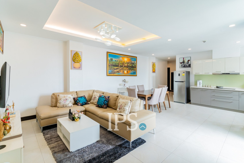 3 Bedroom Serviced Apartment For Rent - Wat Phnom, Phnom Penh