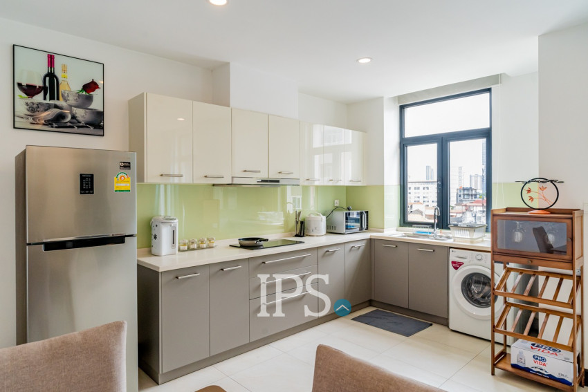 3 Bedroom Serviced Apartment For Rent - Wat Phnom, Phnom Penh