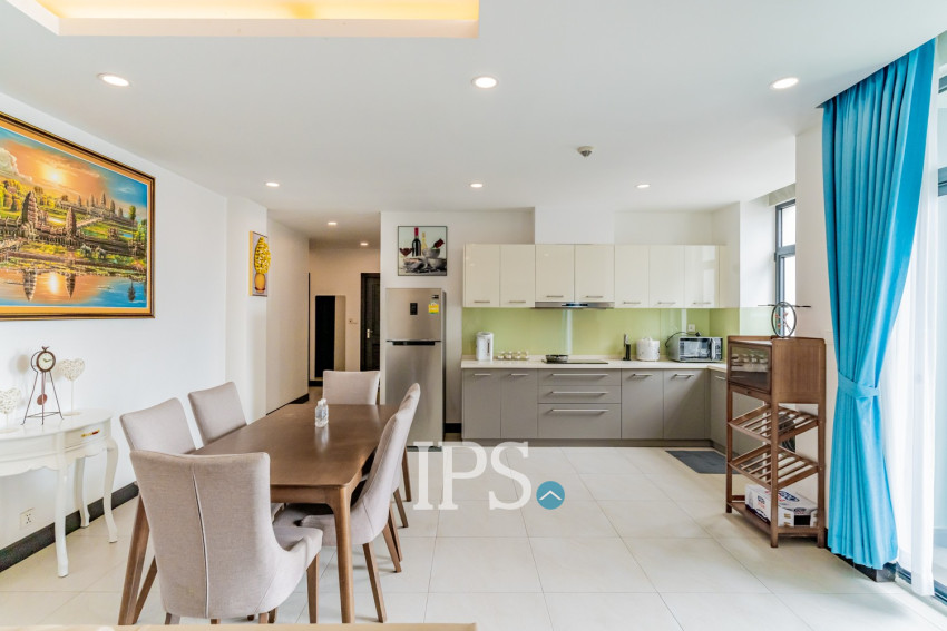 3 Bedroom Serviced Apartment For Rent - Wat Phnom, Phnom Penh