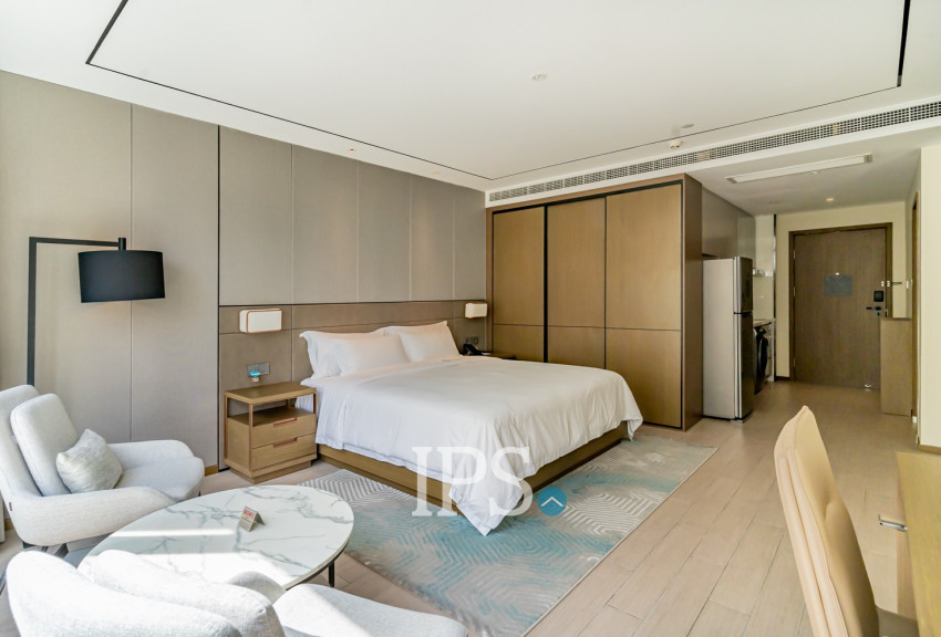 1 Bedroom Serviced Apartment For Rent - Srah Chak, Phnom Penh