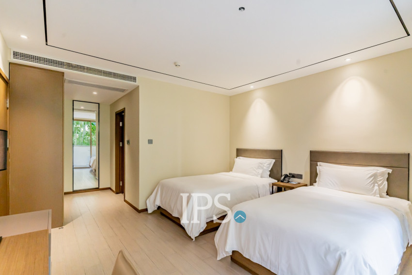 3 Bedroom Serviced Apartment For Rent - Srah Chak, Phnom Penh