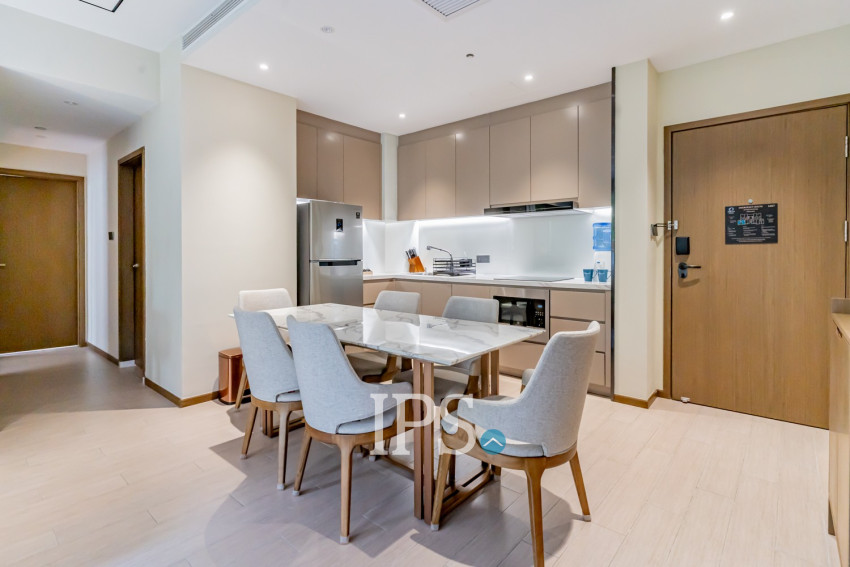 3 Bedroom Serviced Apartment For Rent - Srah Chak, Phnom Penh