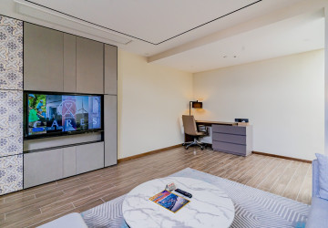 Duplex 2 Bedroom Serviced Apartment For Rent - Srah Chak, Phnom Penh thumbnail