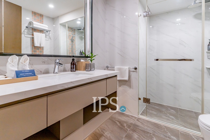 Duplex 2 Bedroom Serviced Apartment For Rent - Srah Chak, Phnom Penh