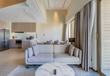 Duplex 3 Bedroom Serviced Penthouse For Rent - Srah Chak, Phnom Penh thumbnail