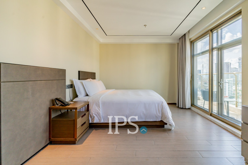Duplex 3 Bedroom Serviced Penthouse For Rent - Srah Chak, Phnom Penh