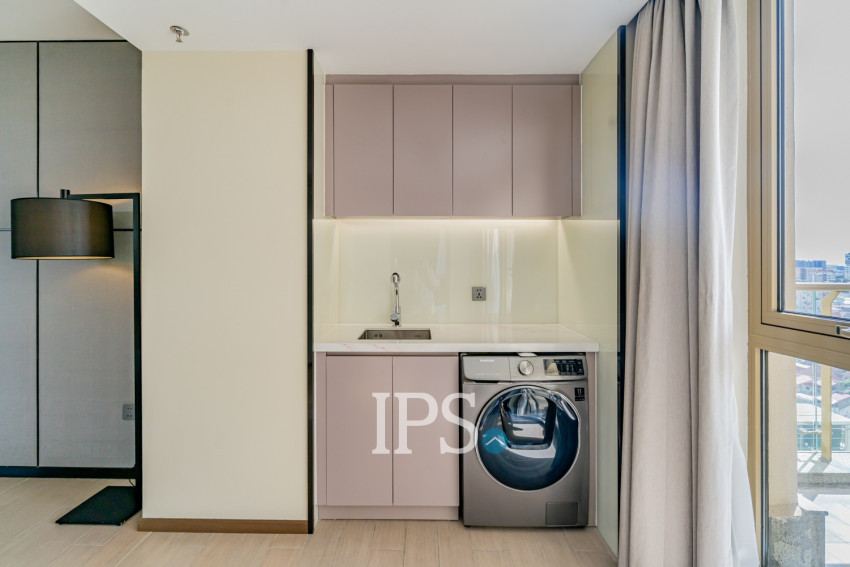 Duplex 3 Bedroom Serviced Penthouse For Rent - Srah Chak, Phnom Penh