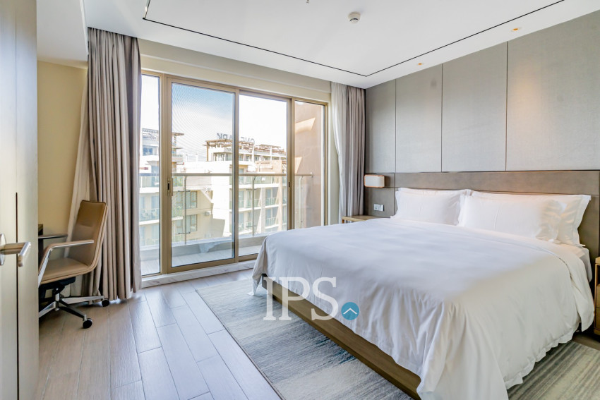 Duplex 3 Bedroom Serviced Penthouse For Rent - Srah Chak, Phnom Penh